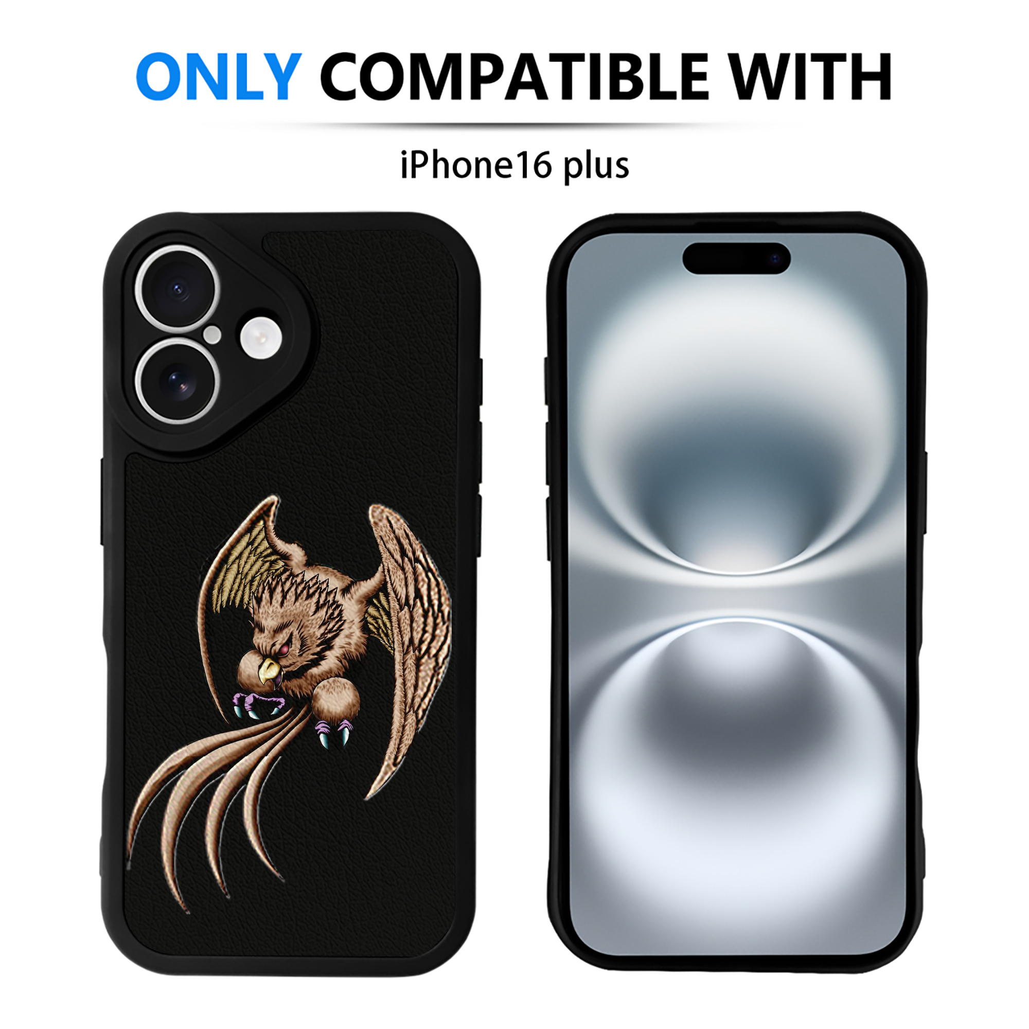 遊☆戯☆王 Yu-Gi-Oh! 【iPhone 16シリーズ対応】シリコンスマホケース（レザー調） 材質：シリコン